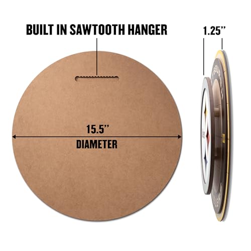 3D Circle Backer Wall Art - Indiana Hoosiers - Ready to Hang