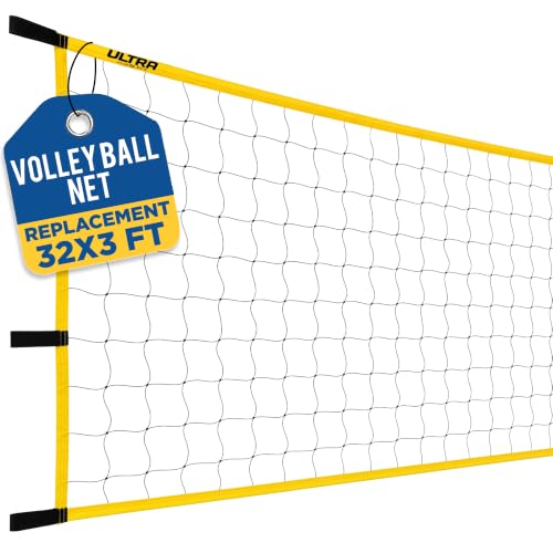 Regulation Size Volleyball Net - 32 FT Heavy Duty Outdoor