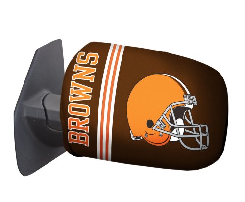 Cleveland Browns Large Mirror Cover - Team Colors & Logos