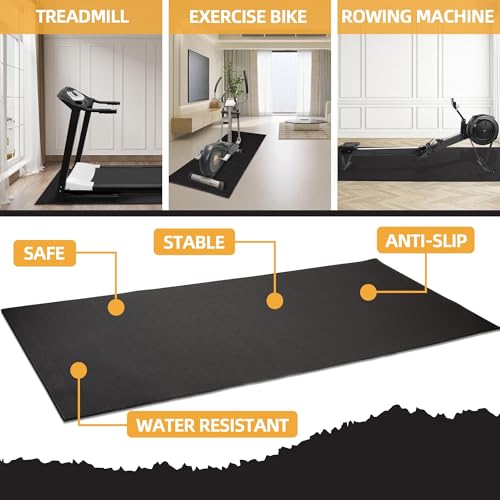 High Density Non-Slip Gym Equipment Mat - 36" x 78"