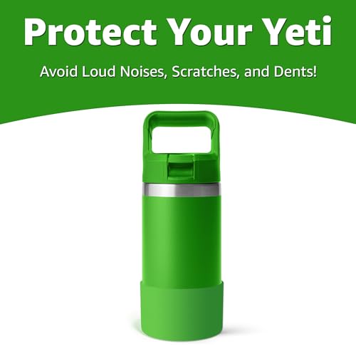 Silicone Boot for Yeti Rambler Jr 12oz & 18oz Bottles - Canopy Green