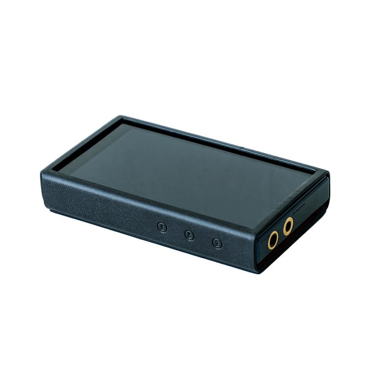 MITER Handcrafted PU Leather Case for FiiO M21 Navy Blue, Korea Made, Steel Frame Protection