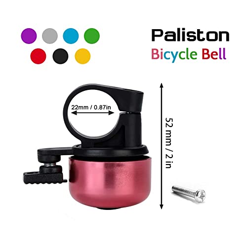 Bicycle Handlebar Bell with Crisp Sound - Pink