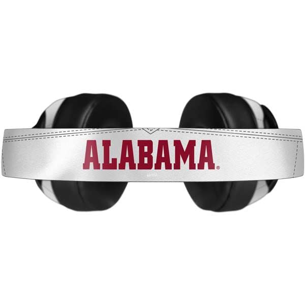 University of Alabama Decal Skin for Beats Solo Pro - White Jersey