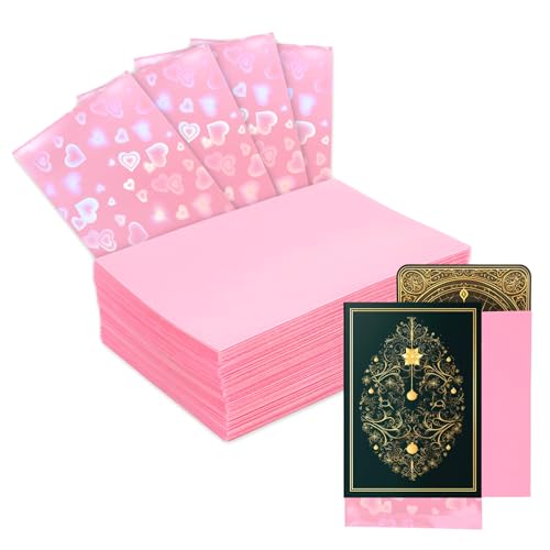 100pcs Holographic Colors Card Sleeves