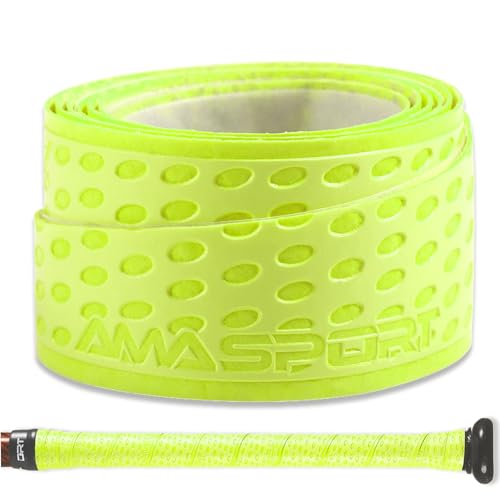 Non-Slip Baseball Bat Grip Tape - Optic Yellow, 1.1mm Thickness