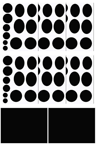 Self-Adhesive Nylon Repair Patching Kit - Black, 8 Pcs