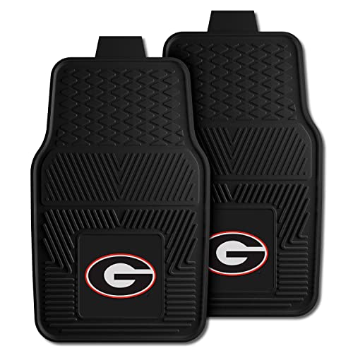 Heavy Duty Vinyl Car Mats - NCAA Georgia Bulldogs - Front