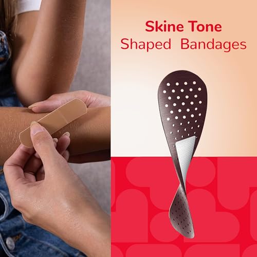 Truetone Skin Tone Bandages - 32 Pack, Latex Free, Assorted Shades