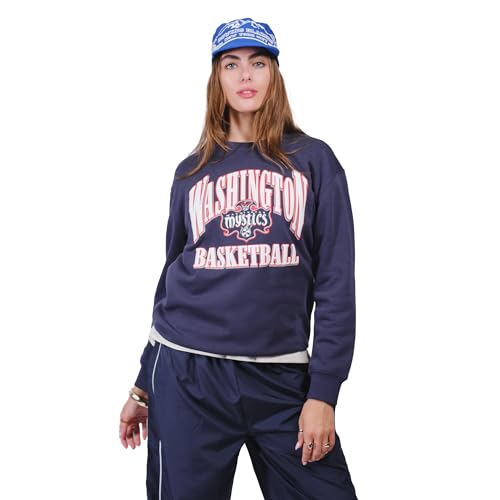 WNBA Oversized Crew Sweatshirt - Washington Mystics - Medium