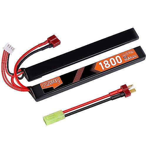 11.1V 1800mAh Airsoft Nunchuck Split Pack LiPo Battery - T-Plug
