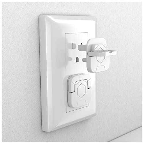 4our Kiddies Baby-Proof Outlet Covers (60 Pack) - Child Safety Electric Plug Protectors to Prevent Power Shock