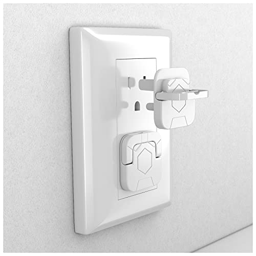 4our Kiddies Baby-Proof Outlet Covers (60 Pack) - Child Safety Electric Plug Protectors to Prevent Power Shock