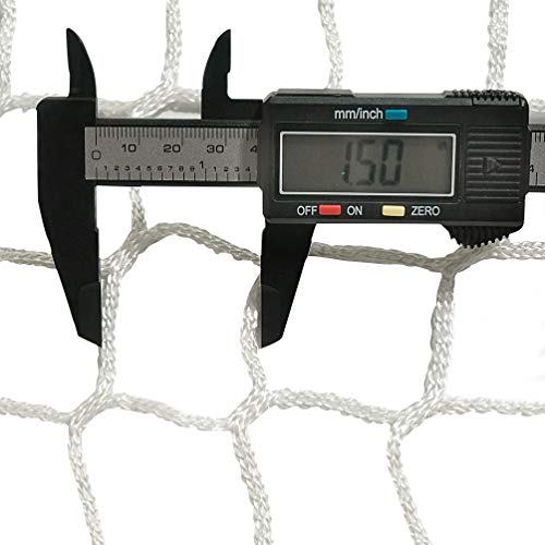 Replacement Lacrosse Goal Net - Heavy Duty 3mm Knotless Polyester for 6x6 Goals