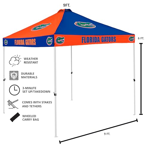Florida Gators 9x9 Pop-Up Canopy - Durable Polyester Tent