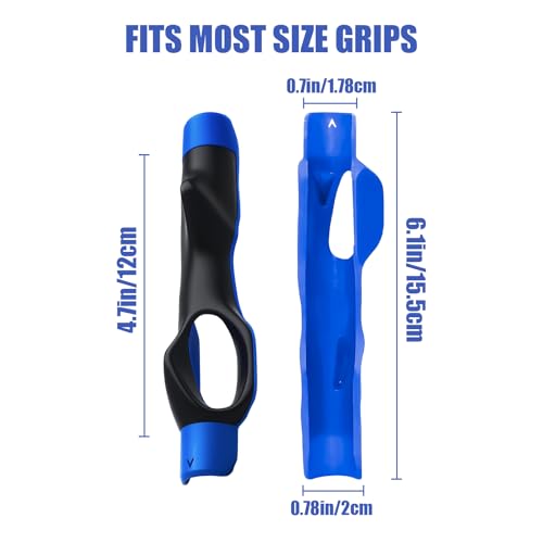 Golf Grip Trainer - Swing Correction Training Aid for Hand Position - Blue