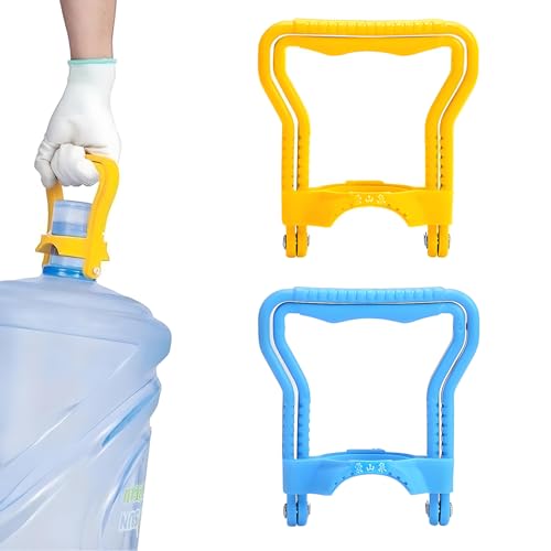 5 Gallon Water Bottle Handles - Ergonomic Anti-Slip Carrier - 2 Pack