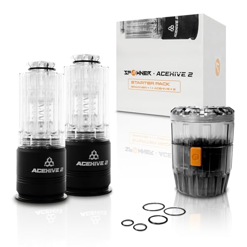 40mm Reusable Airsoft Grenade BB Dispersal Device - 2+1 Pack