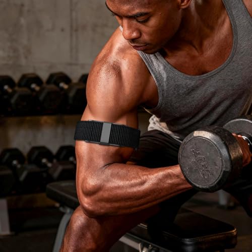 Adjustable Nylon Loop Bicep Bands - Minimalist Sports Strap