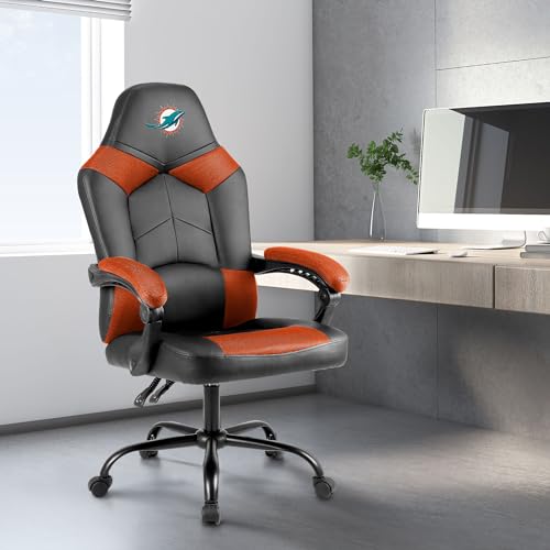 Oversized Miami Dolphins Office Chair with Memory Foam