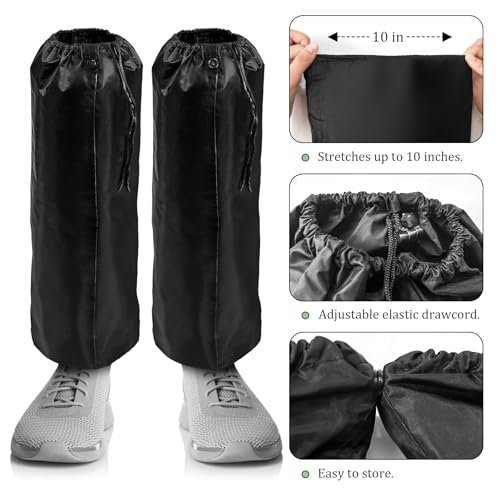 Adjustable Waterproof Leg Gaiters for Lawn Care - 25 Inches