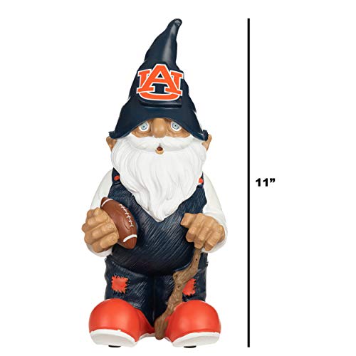 Auburn Tigers Team Gnome - 11.5-Inch Handcrafted Garden Decor
