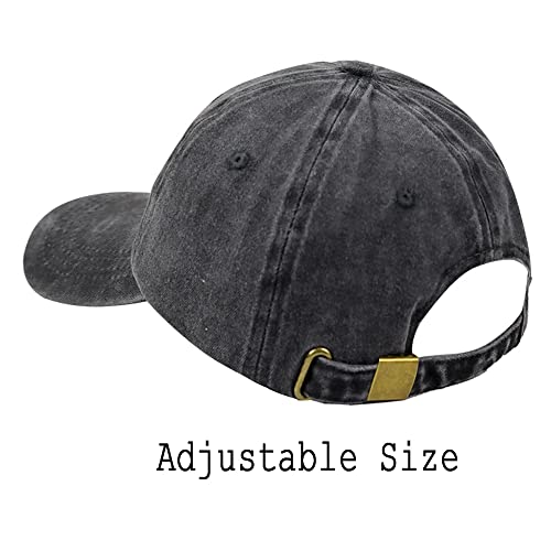 Adjustable Cotton Baseball Cap - Made in 1970