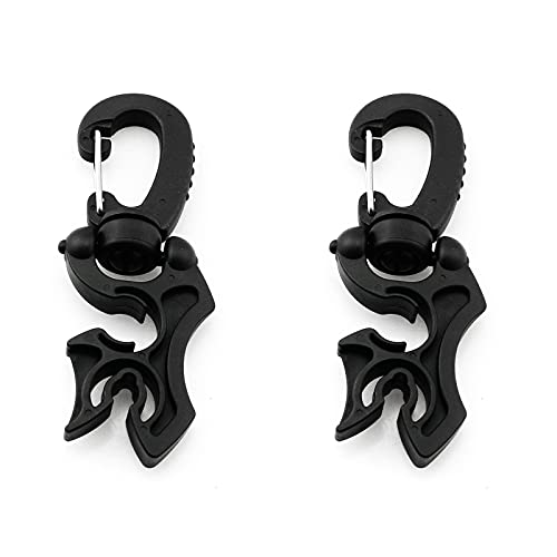 Diving Hose Clamp Set - 2pcs Snorkeling Regulator Retainers
