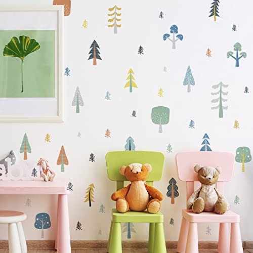 Wall Decal, Little Tree Pattern Stickers for Living Room