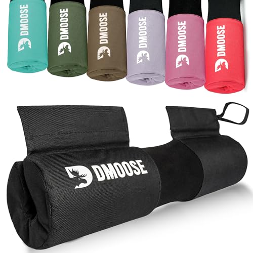 Barbell Pad for Hip Thrusts, Squats & Lunges - Black Covered