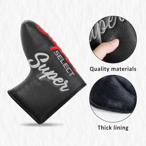mytag Blade Putter Cover Magnetic Golf Putter Headcovers - Super Select