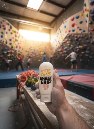 Spider Chalk Ghost Grip Invisible Clear Chalk Spray for Dry Hands & Sports Performance