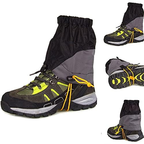Adjustable Snake Gaiters for Men & Women - Bite Protection, Waterproof Hiking Gaiters (Lower Gaiters)