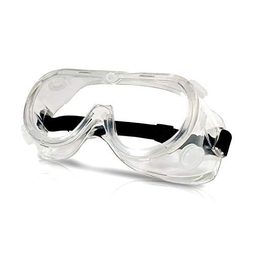 Protective Safety Goggles - Transparent Lightweight Eyewear