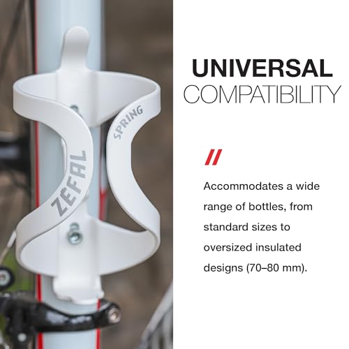 Lightweight Thermoplastic Water Bottle Cage - Black