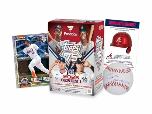 2026 Topps Series 1 Baseball Trading Card Blaster Box with Parallels