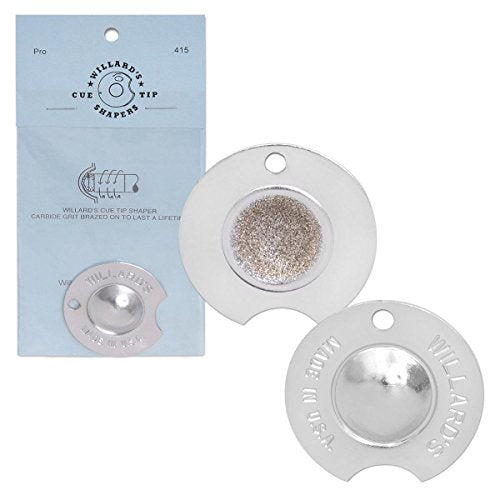 Cue Tip Shaper - Nickel Radius 0.415 for Precise Reshaping