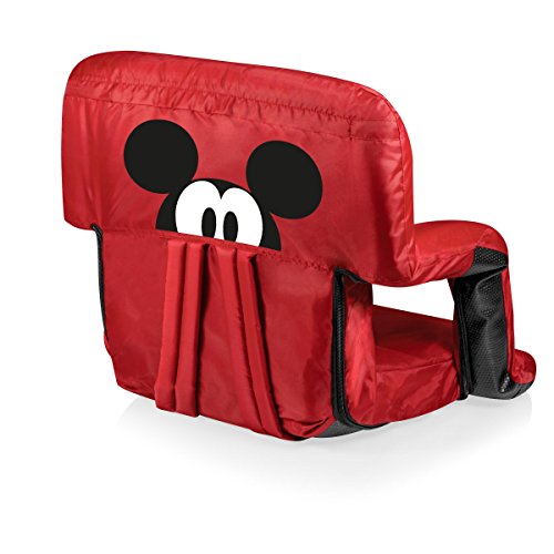 Mickey Mouse Portable Stadium Seat - Red Reclining Chair