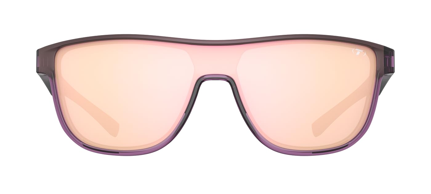 Tifosi Optics Sizzle Sunglasses (Crystal Peach Blush - Pink Mirror Lens)
