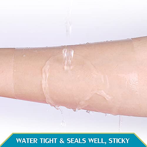 Hola Health 6x6 Inch Waterproof Tattoo & Wound Healing Bandage Pack of 50