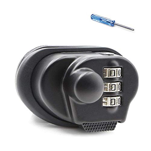 3-Digit Combination Gun Lock & Cable Lock - Onyx