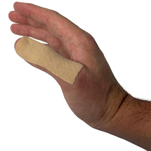 Beige Bowling Finger Tape Roll - 1" x 16.4' for Skin Protection