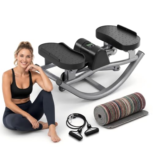 3D Lateral Motion Stepper Machine with Resistance Bands