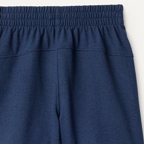 Boys' Supersoft Performance Knit Athletic Shorts - Space Dye Navy, Medium