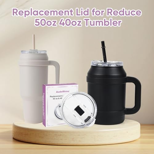 Leak Proof Replacement Lid for Reduce 50 oz & 40 oz Tumblers - BPA-Free