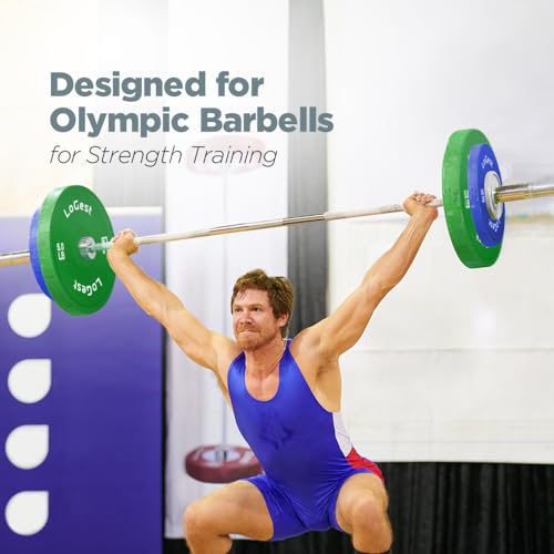 Logest Fractional Weight Plates Set 0.5LB to 5LB for Olympic Barbell Training