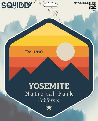 Yosemite National Park Vinyl Sticker Decal - 3" Tall