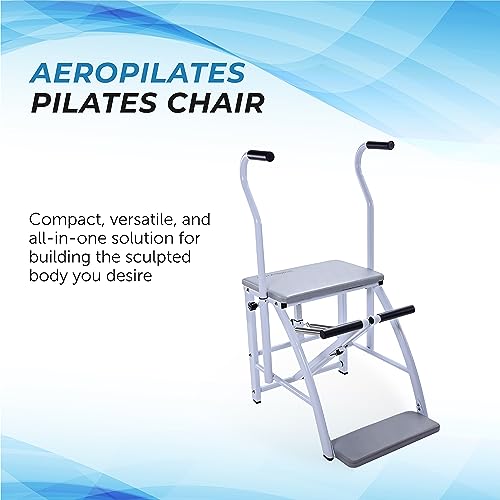 Precision Pilates Chair for Low-Impact Full Body Workouts - Gray