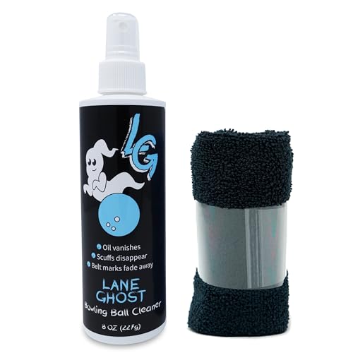 Bowling Ball Cleaner Spray - USBC Approved, Removes Oil & Scuff Marks