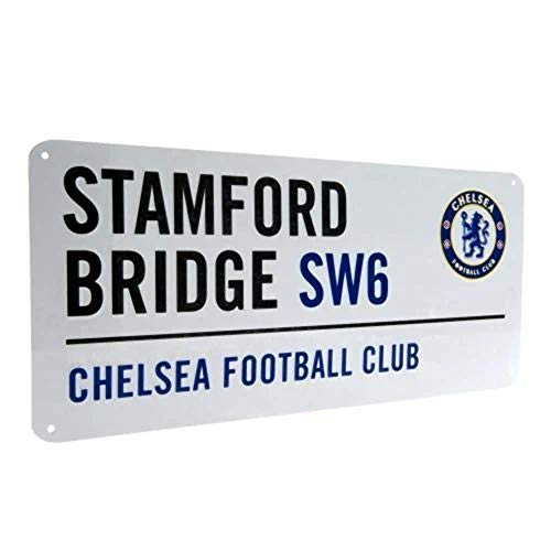 Stamford Bridge Metal Street Sign - Chelsea FC Authentic